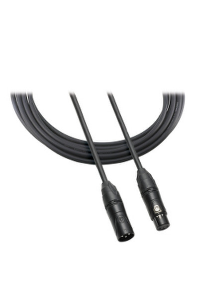 Audio-Technica ATR-MCX20 6.1м XLR (3-pin) XLR (3-pin) Черный аудио кабель