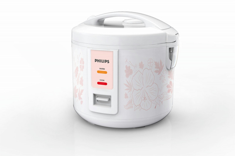 Philips Daily Collection HD3016/01 1.5л 650Вт Розовый, Белый скороварка для риса