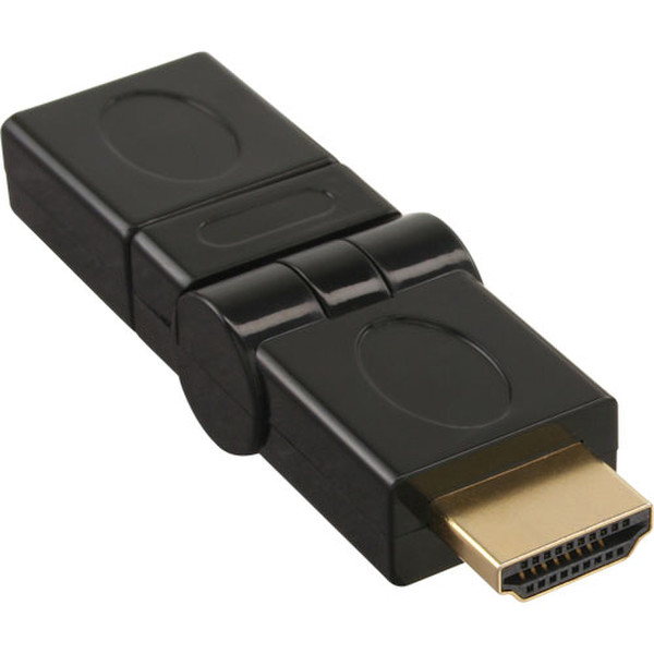 InLine 17601 HDMI A HDMI A Schwarz Kabelschnittstellen-/adapter