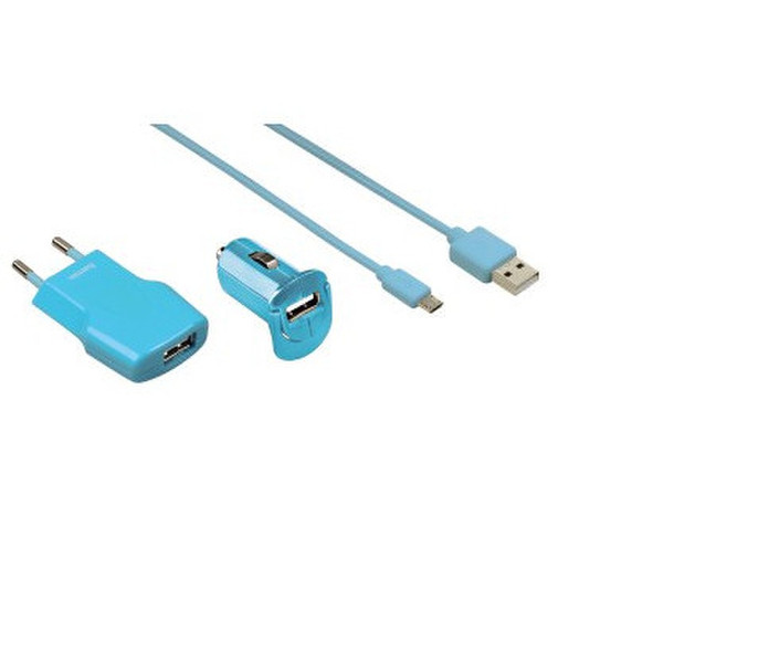 Hama Picco Auto,Indoor Turquoise mobile device charger