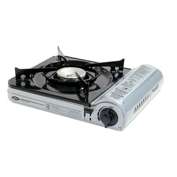 Stansport 186-500 Tisch Gas Schwarz, Grau Kochfeld