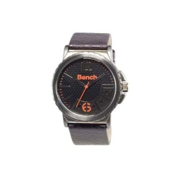 Bench BC0352BKBR Armbanduhr Männlich Quarz Metallisch Uhr