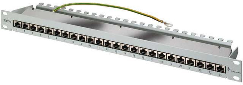 Telegärtner MPP24-HS Cat.5e 1U patch panel