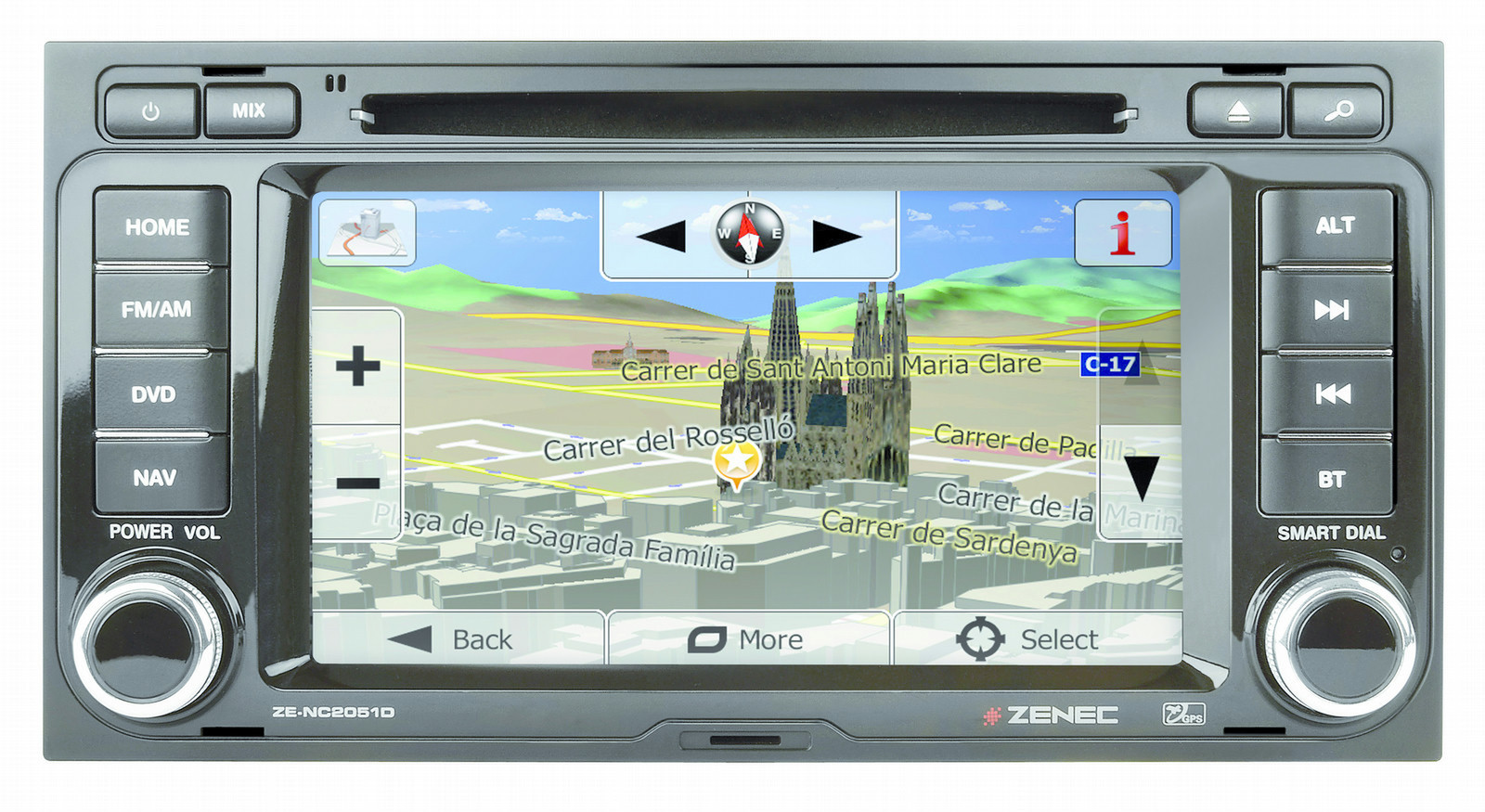  Foto zu ᐈ Zenec ZE-NC2051D • Compare prices • Technical specifications. 