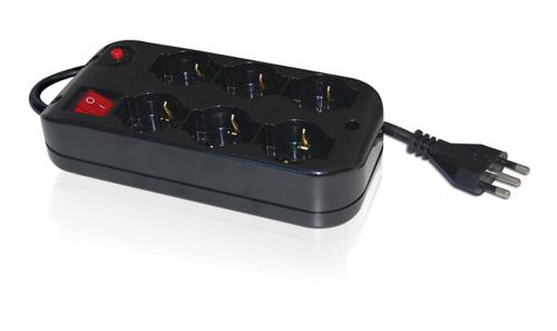 Tecnoware Power Cleaner 6 6AC outlet(s) 250V 1.5m Black surge protector