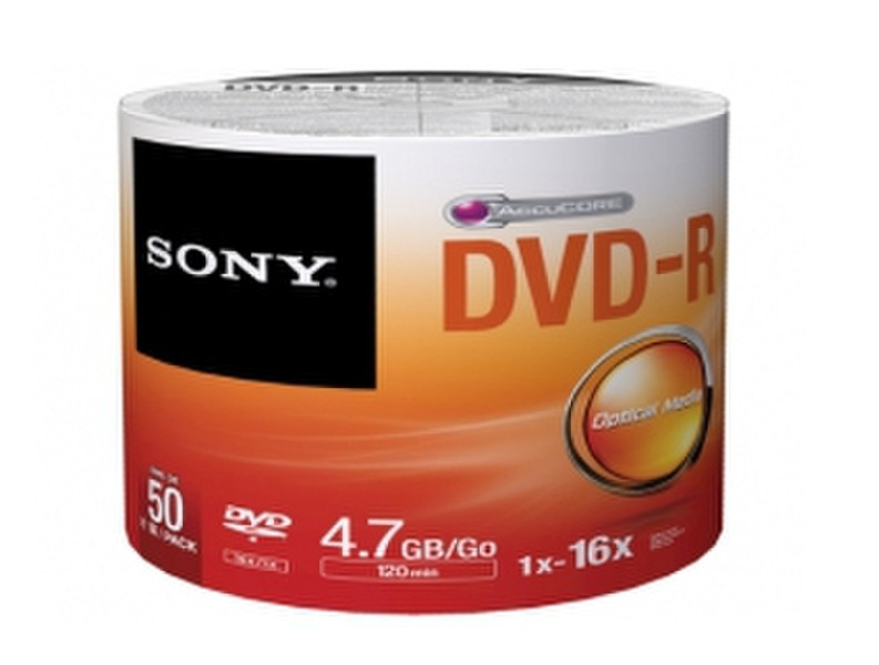 Sony DVD-R 16x 4.7ГБ DVD-R 50шт