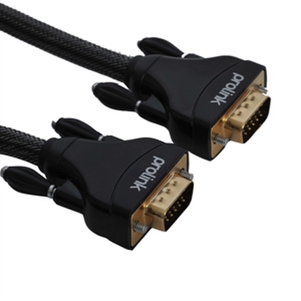 PROLINK VGA, M/M, 15m 15m VGA (D-Sub) VGA (D-Sub) Black