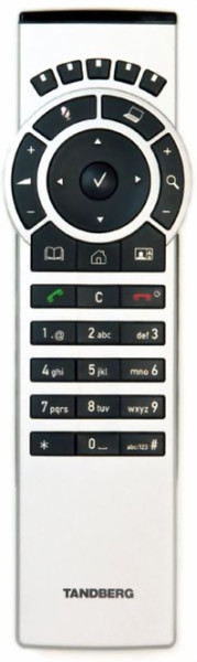 Cisco TRC5 IR Wireless press buttons White remote control