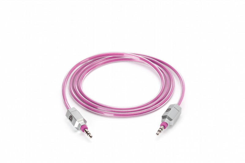 Griffin Survivor Aux Cable Pink 1.2m 3.5mm 3.5mm Pink