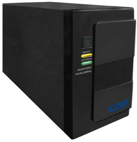 CDP G-UPR 906 900VA 6AC outlet(s) Compact Black uninterruptible power supply (UPS)
