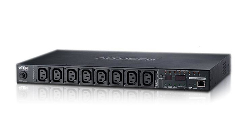 Aten PE8108B 8AC outlet(s) Black power distribution unit (PDU)