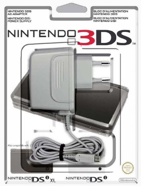 Nintendo AC-3DSPS Для помещений Серый адаптер питания / инвертор