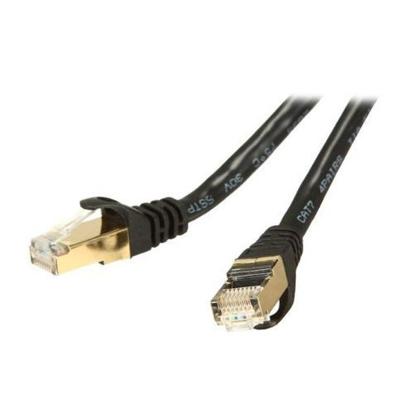 SST Cat7, 25ft. 7.62m Cat7 Black