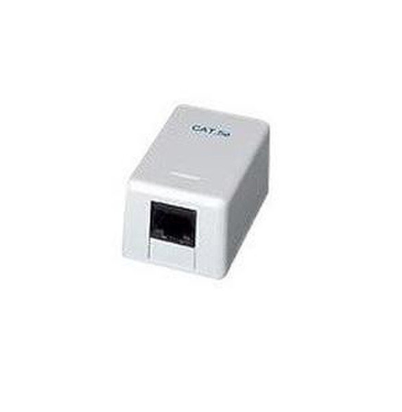 Equip surface mounted outlet White outlet box