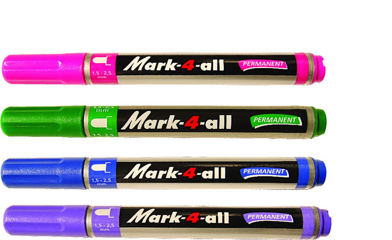 Stabilo Mark-4-all Blau Permanent-Marker