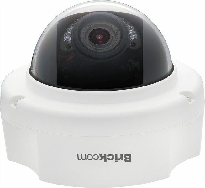 Brickcom FD-130NP IP security camera Для помещений Dome Белый камера видеонаблюдения