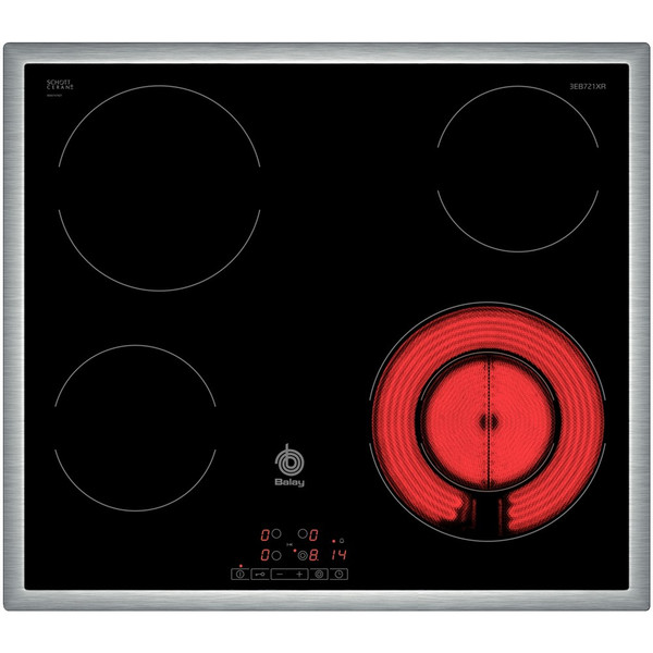 Balay 3EB721XR Встроенный Electric hob Черный плита