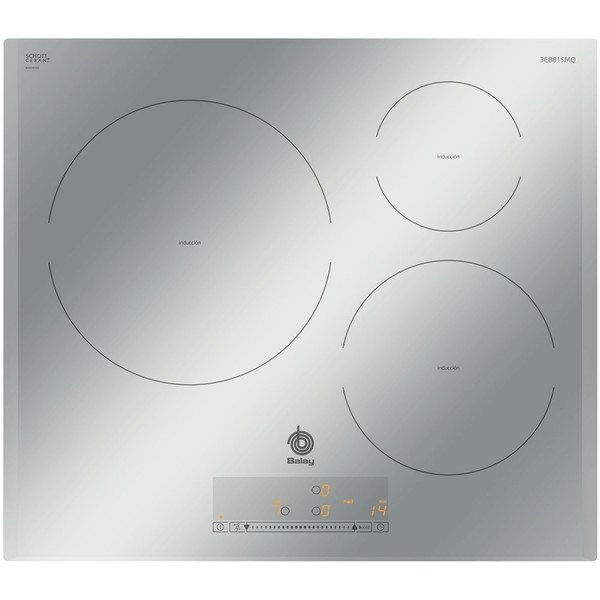 Balay 3EB815MQ built-in Electric induction Stainless steel hob