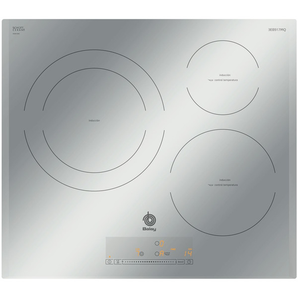 Balay 3EB917MQ built-in Electric induction Stainless steel hob