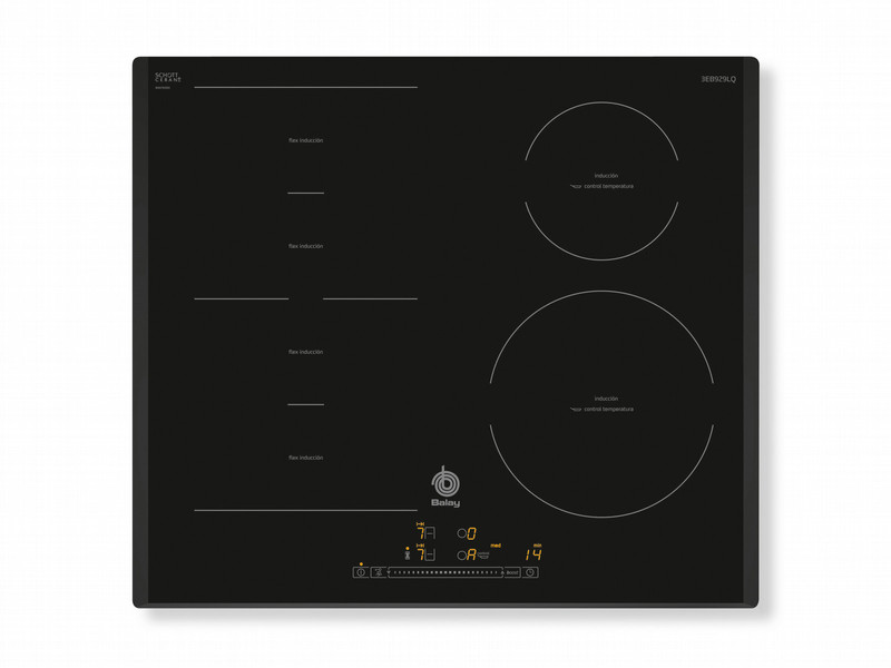 Balay 3EB929LQ Встроенный Induction hob Черный плита