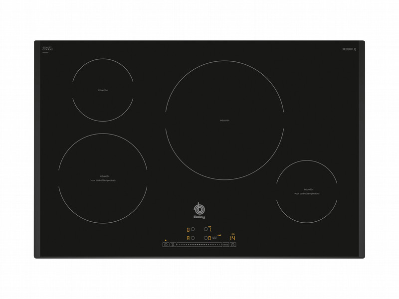 Balay 3EB987LQ Встроенный Induction hob Черный плита