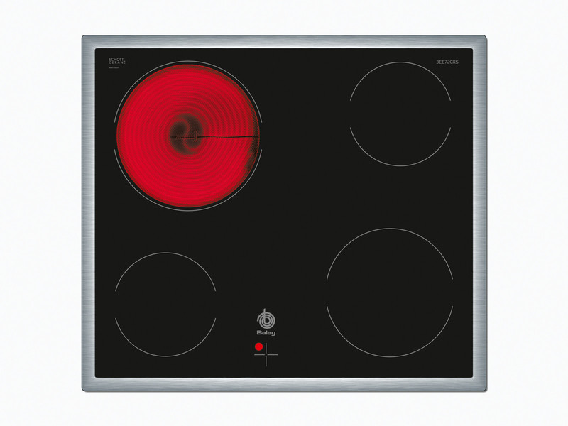 Balay 3EE720XS Eingebaut Ceramic hob Schwarz Kochfeld