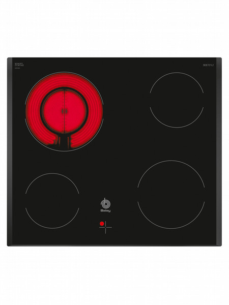 Balay 3EE721LS built-in Ceramic Black hob