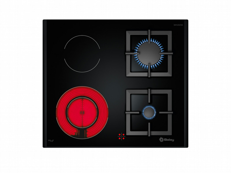 Balay 3EFG392NS built-in Combi Black hob