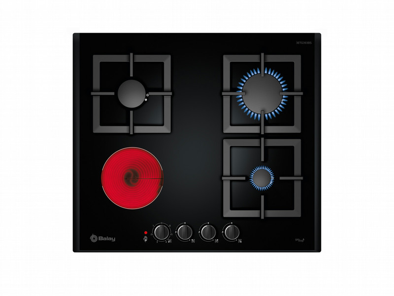 Balay 3ETG393BS built-in Combi Black hob