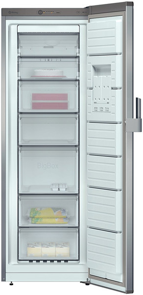Balay 3GF8552L freestanding Upright 220L A++ Stainless steel freezer