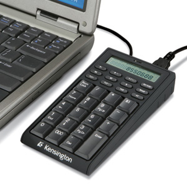 Kensington Notebook Keypad/Calculator USB Schwarz Tastatur