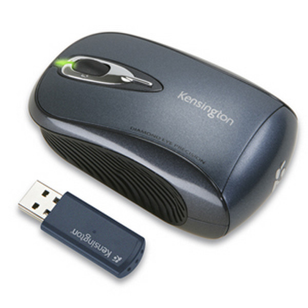 Kensington Si650m Wireless Notebook Optical Mouse Беспроводной RF Оптический 1000dpi компьютерная мышь