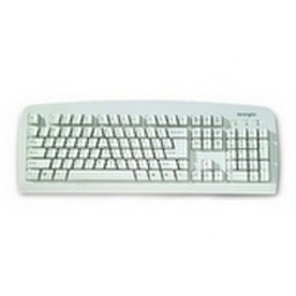 Kensington Comfort Type Keyboard PS/2 Белый клавиатура