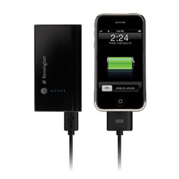 Kensington Battery Pack and Charger for iPhone and iPod Lithium-Ion (Li-Ion) 1800mAh 5V Wiederaufladbare Batterie