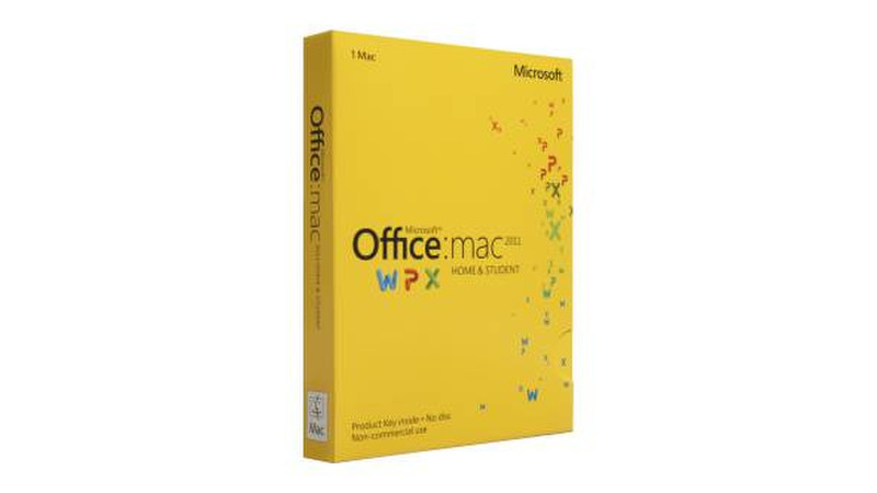 Microsoft Office for Mac Home and Student 2011