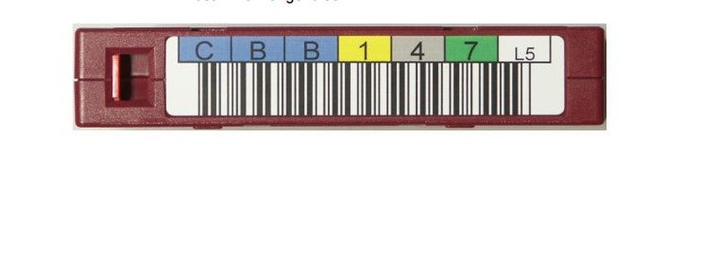Fujitsu D:CR-LTO-LAB bar code label