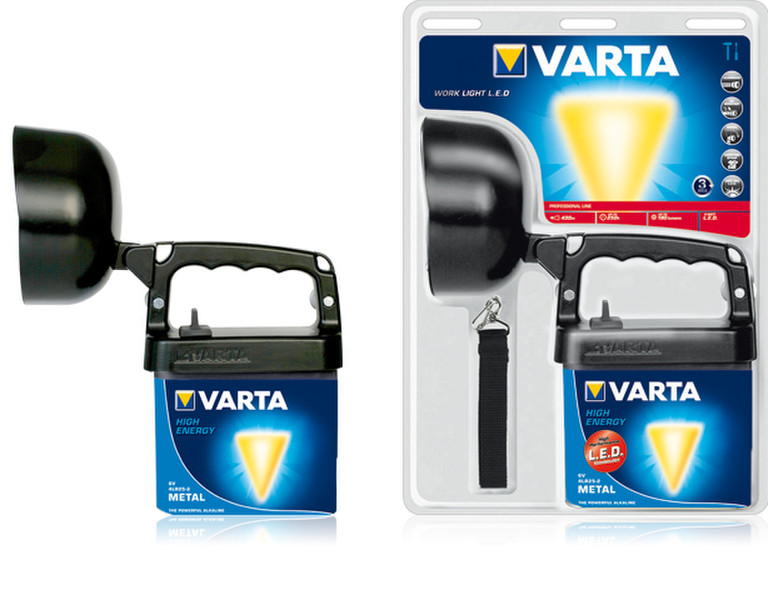 Varta 18660101421 Hand flashlight LED Black,Blue