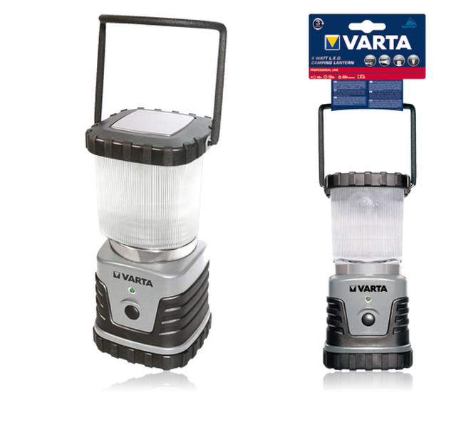 Varta 18663 Hand-Blinklicht LED Schwarz, Silber, Weiß Taschenlampe