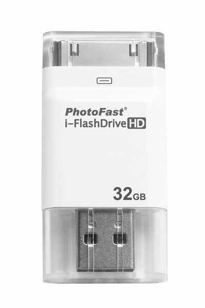 Photofast iFlashdriveHD 32GB 32ГБ USB 2.0 Белый USB флеш накопитель