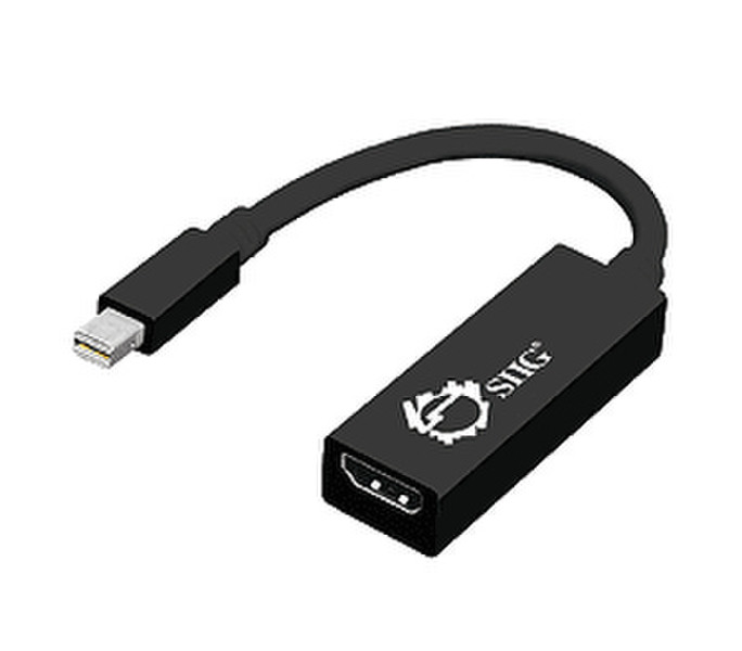 Siig CB-DP0M11-S1 0.215м mini DisplayPort HDMI Черный адаптер для видео кабеля