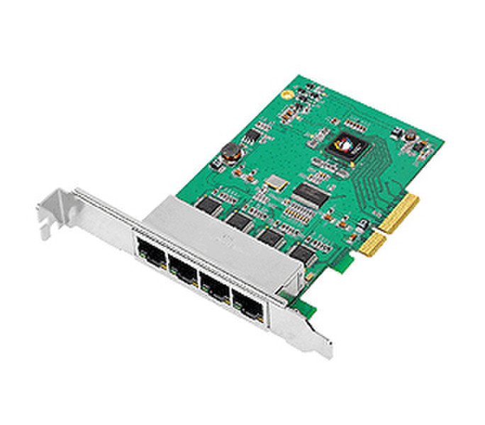 Siig 4-Port Gigabit Ethernet PCIe Internal Ethernet 1000Mbit/s