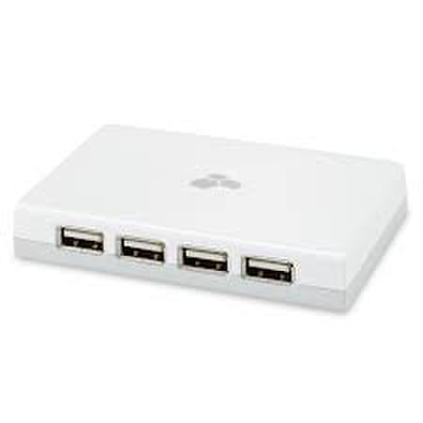Kanex USB3HUB4X 5000Мбит/с Белый хаб-разветвитель