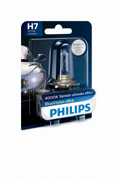 Philips BlueVision ultra Automotive headlighting lamp 12972BVUB1