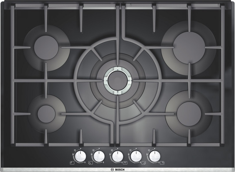 Bosch Gas cooker built-in Gas hob Black