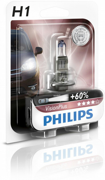 Philips VisionPlus лампа для автомобильных фар 12258VPB1