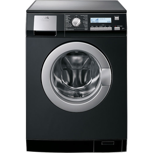 AEG LAVAMAT 74850 B freestanding Front-load 7kg 1400RPM A+ Black washing machine