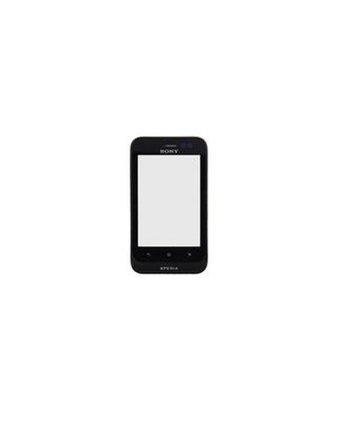 MicroSpareparts Mobile MSPP2775 Sony Xperia Tipo Black mobile phone feaceplate