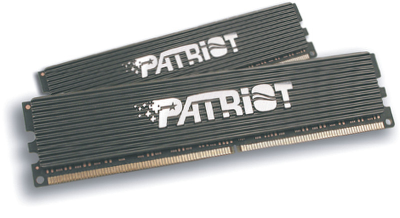 Patriot Memory 2GB (2 X 1GB), DDR, PC-4000, EASED LATENCY KIT DIMM 2ГБ DRAM модуль памяти