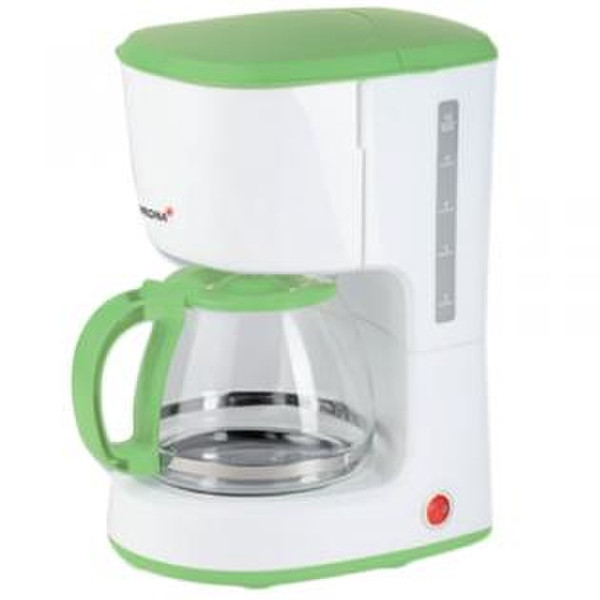 Korona 10121 Drip coffee maker 1.25L 10cups Green,White coffee maker