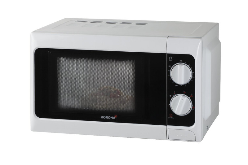 Korona 58001 Countertop 20L 700W Black,White microwave